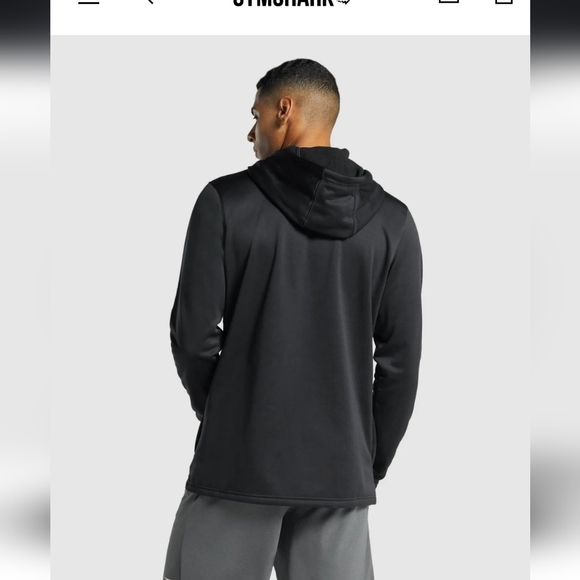 GUC Gymshark Arrival Hoodie, sweatshirt, black, size large, $40 - Picture 2 of 16